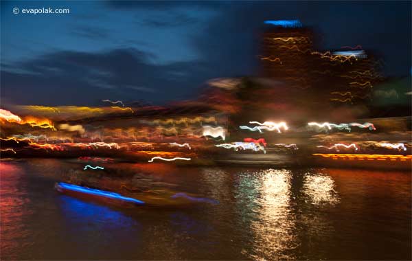 urban setting impression abstract